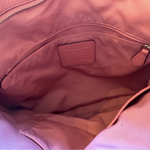 Coach Blush Leather Shoulder Bag - Picture 6 of 14